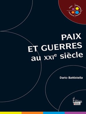 cover image of Paix et guerres au XXIè siècle